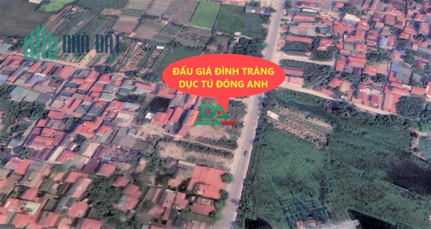 Bán 70m đất đấu giá Đình Tràng Dục Tú Đông Anh