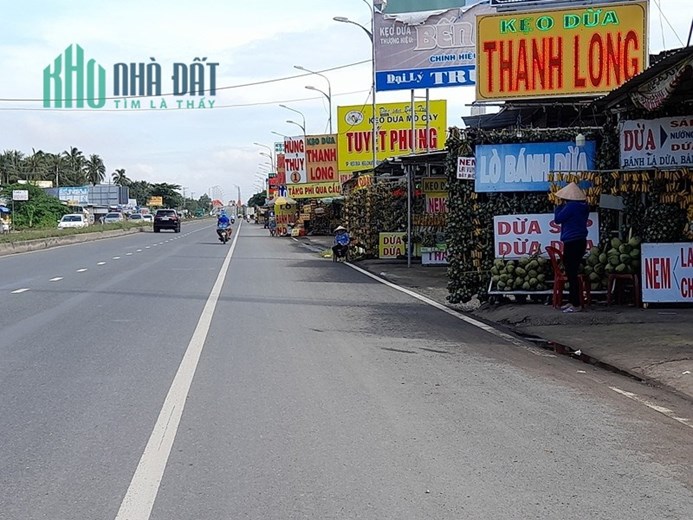 Đất mặt tiền 40m Quốc Lộ 60 xã An Khánh, Châu Thành.