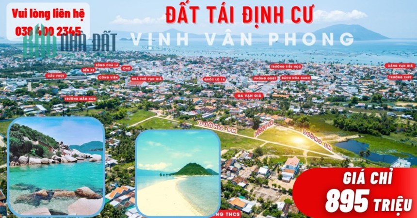 Đất nền giá tốt nhất khu vực Bắc Vân Phong - Vạn Ninh - Khánh Hoà giá chỉ từ 8tr/m2