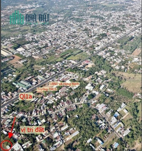 BÁN ĐẤT GẦN KCN BẦU XÉO FULL THỔ CHỈ 460TR/100M2