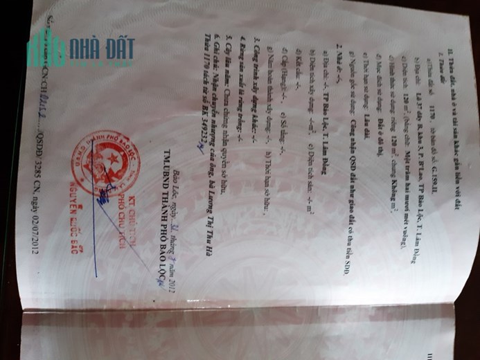 NHÀ ĐẸP - GIÁ TỐT - Cần Bán Căn Nhà Vị Trí Đắc Địa Tại Tp Bảo Lộc, Lâm Đồng