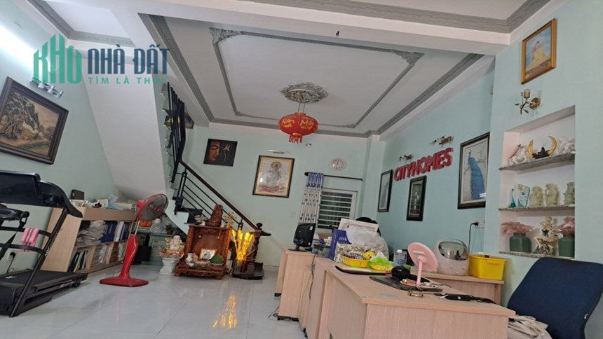 Bán nhà M.Tiền thạnh lộc Phường thạnh lộc quận 12, ngan lớn 8m, Đường 6M, giá giảm sâu 5.55 tỷ