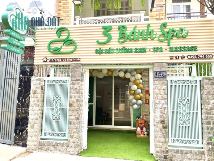 CẦN SANG NHƯỢNG LẠI SPA ĐỊA CHỈ: VÕ DUY NINH, PHƯỜNG 22, BÌNH THẠNH, HCM