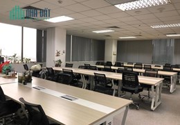 Cho thuê văn phòng 178m2 full nội thất tòa Hoàng Linh, Duy Tân, Cầu Giấy