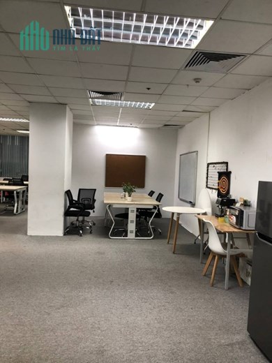 Cho thuê văn phòng 178m2 full nội thất tòa Hoàng Linh, Duy Tân, Cầu Giấy