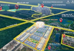 Cho thuê Biệt Thự mặt phố Thành Trung –Trâu Quỳ ,192.5m 4 tầng Mtien 9m.0982852808