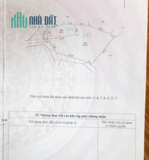 BÁN ĐẤT MẶT TRỤC CHÍNH THÔN 2 TÂN XÃ - SÁT CNC HÒA LẠC