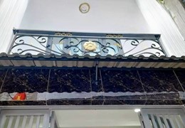 Nhà bán 4 Tầng hẻm thông sát đường Đặng Chất P2 Q8 - Giá : 6 Tỷ
