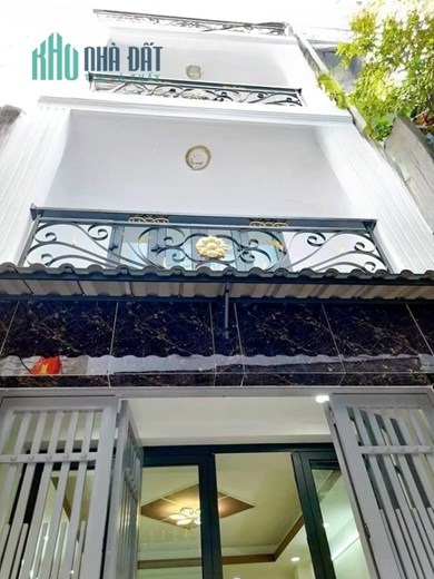 Nhà bán 4 Tầng hẻm thông sát đường Đặng Chất P2 Q8 - Giá : 6 Tỷ