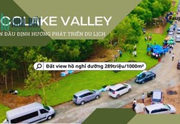 Bán đất view hồ nghỉ dưỡng Phú Miêng Lộc Quang 289triệu / nền