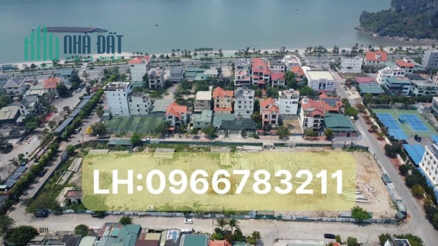 Bán ô 2 lô biệt thự VIP , hướng biển siêu đẹp tại KĐT CỘT 3-5, Hồng Hà, Hạ Long gần trục đường bao