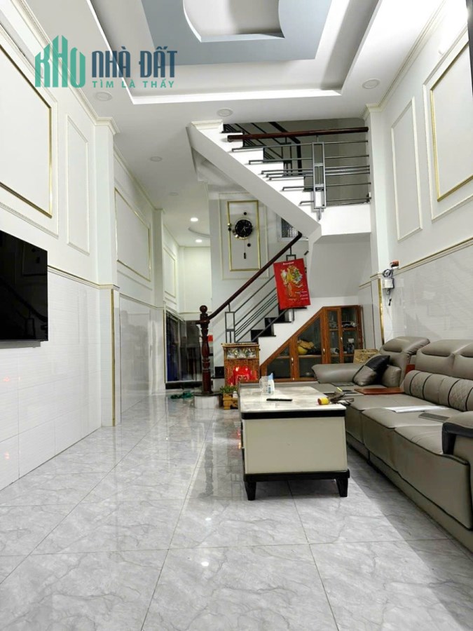 Nhà bán 3 Tầng hẻm ô tô Tám Danh P4Q8 - Giá : 5 Tỷ 880