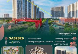 Chỉ cần ~480tr gọi NGAY có nhà Vinhomes Smart City