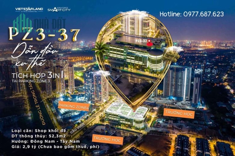 Chỉ cần ~480tr gọi NGAY có nhà Vinhomes Smart City