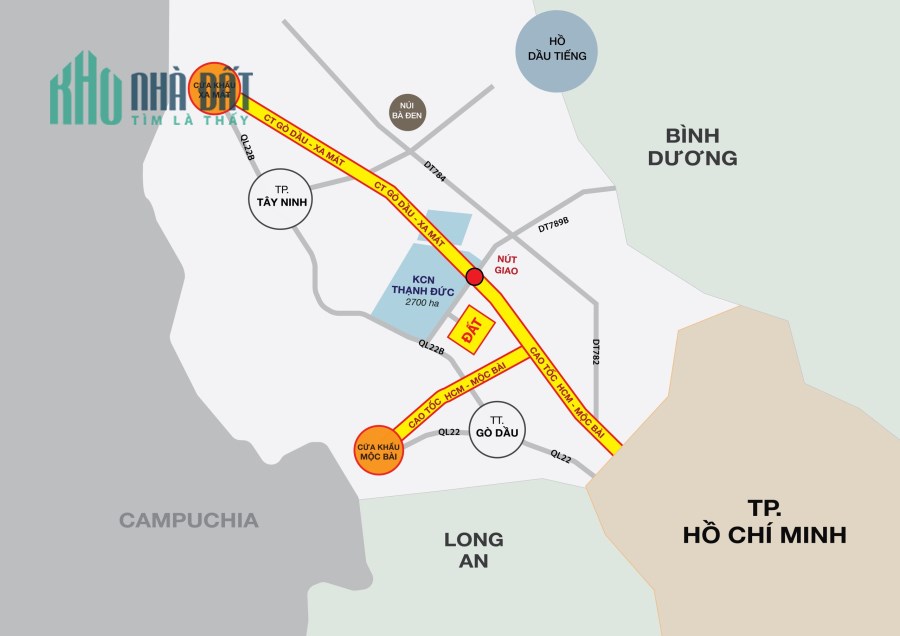 Đất cạnh KCN và cao tốc đầu tư chỉ 300 triệu lợi nhuận 50%/năm