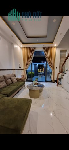 BÁN GÁP NHÀ MT ĐƯỜNG 7M5 3 TẦNG MỚI XÂY THIẾT KẾ  ĐẸP. NẰM BÊN CẠNH SÔNG CẨM LỆ CỰC KỲ MÁT MẺ