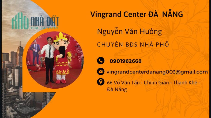 Bán đất mặt tiền đường (15m) Trịnh Đình Thảo, gần cv Thanh Niên Cẩm Lệ.Dt 10m x 24m