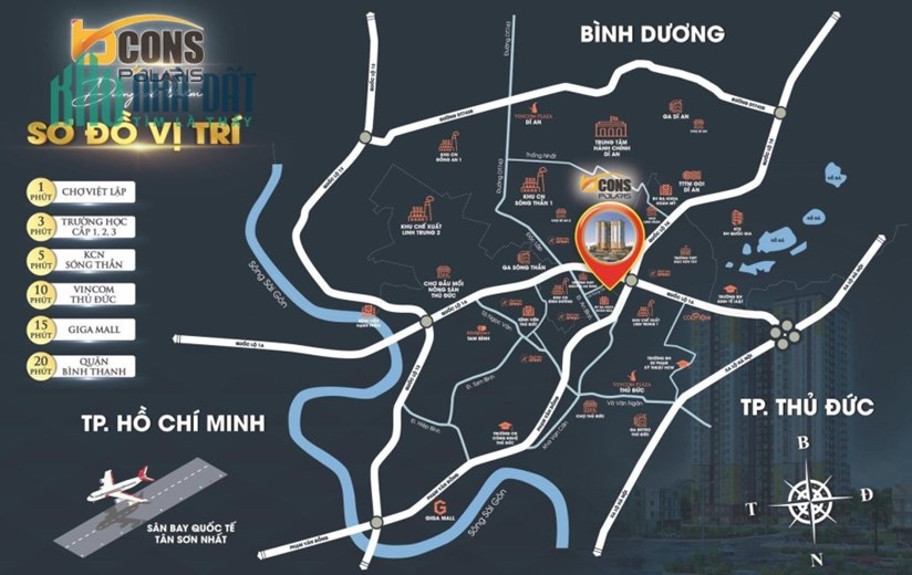 NHANH TAY Sở hữu căn hộ 2PN-2WC liền kề Phạm Văn Đồng (TP Thủ Đức)