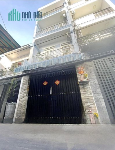 Bán hẻm thẳng Bùi Minh Trực 4 tầng Phường 5 Quận 8 giá 4 tỷ750