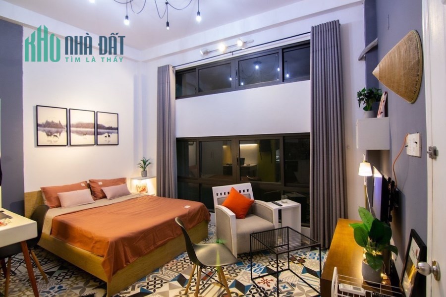 Ngộp, bán toà CHDV giáp Q1, cầu Thị Nghè, 69M2 nở hậu, 5 tầng, 540TR, nhỉnh 11 tỷ