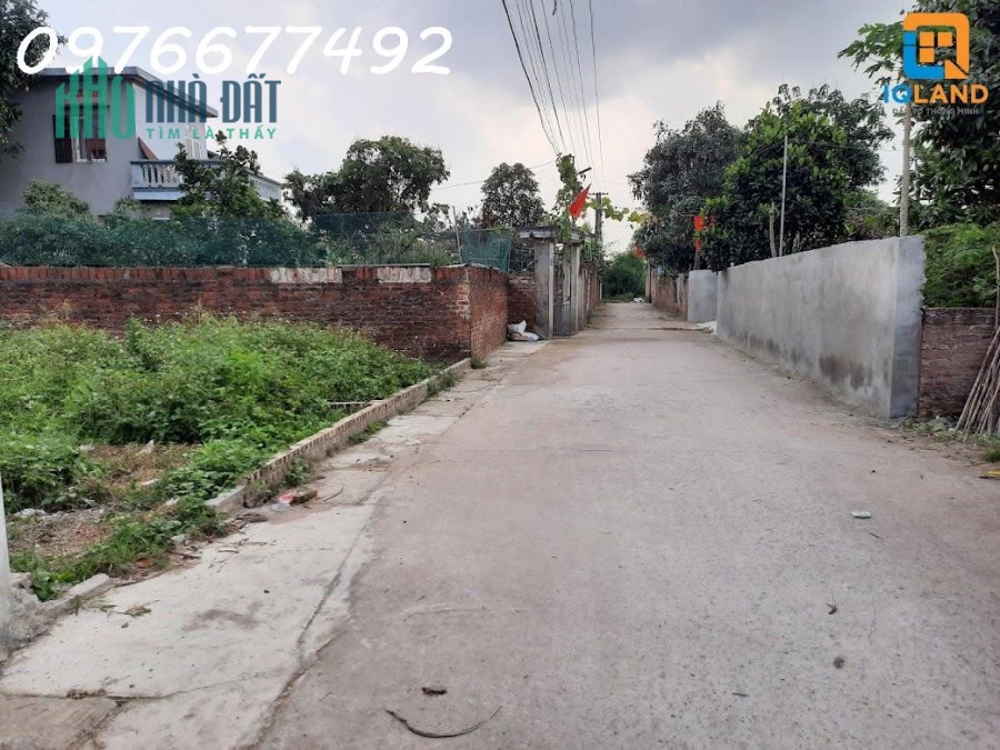 Duy nhất 1 lô 42m tại Thái Đường-Hiền Ninh gần kcn Nội Bài ô tô đỗ cửa