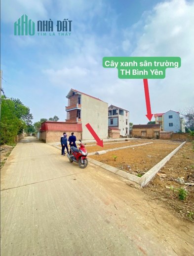 BÁN 90M2 SAU TRƯỜNG TIỂU HỌC BÌNH YÊN - SÁT TỈNH LỘ 420 CÔNG NGHỆ CAO HÒA LẠC
