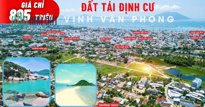 Đất nền trung tâm Bắc Vân Phong - Khánh Hoà giá cực tốt ngay thời điểm này chỉ với 8tr/m2