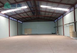 CHO THUÊ KHO XƯỞNG 1000M2, MẶT TIỀN ĐƯỜNG KCN GIA THUẬN.