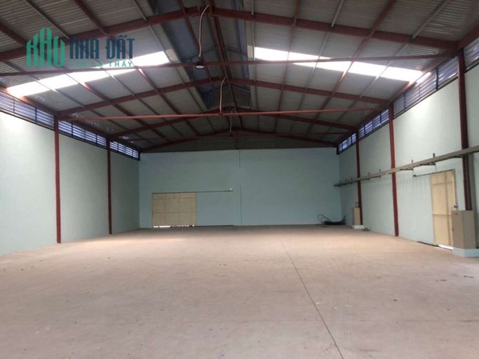 CHO THUÊ KHO XƯỞNG 1000M2, MẶT TIỀN ĐƯỜNG KCN GIA THUẬN.