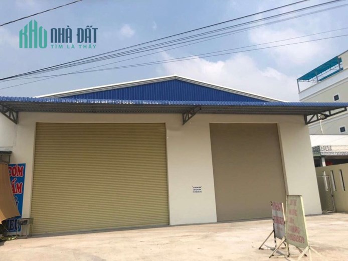 CHO THUÊ KHO XƯỞNG 1000M2, MẶT TIỀN ĐƯỜNG KCN GIA THUẬN.