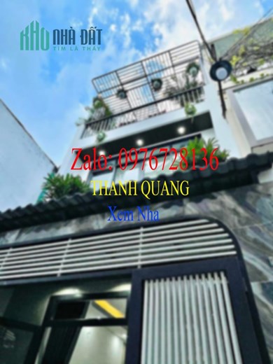Nhà Kề Chợ Hạnh Thông Tây DT 4x10=40m2, CHỈ 3 tỷ1 Thương Lượng