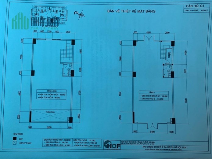 Cho thuê căn shophouse trệt tại chung cư 35 Hồ Học Lãm tiện kinh doanh đa ngành nghề