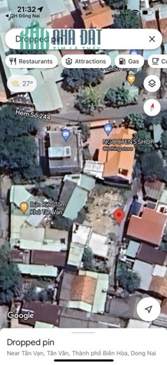 Cần bán gấp lô đất đường Bùi Hữu Nghĩa, P.Tân Vạn, Biên Hoà