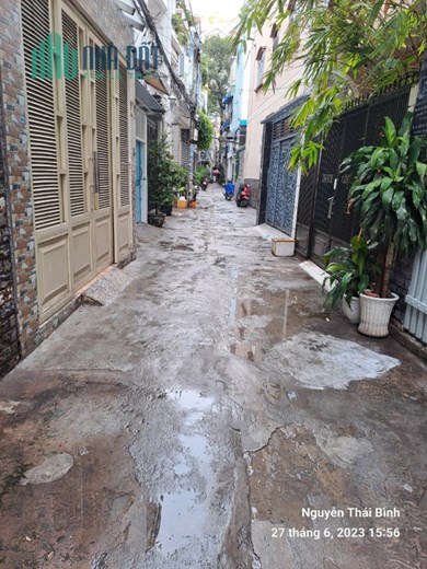 BÁN GẤP NHÀ 60M2 TRẦN BÌNH TRỌNG QUẬN 5-NHÀ MỚI ĐÚC BTCT-NGANG HƠN 4M