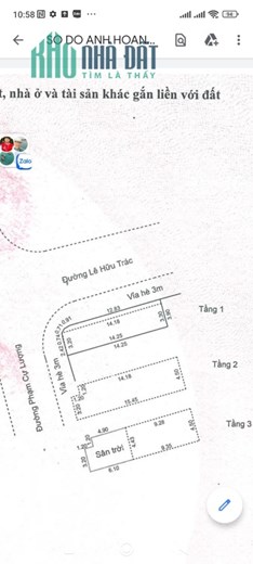 CHÍNH CHỦ Cần Bán Nhanh Căn Nhà 3 Tầng 2 Mặt Tiền đường Phạm Cự Lượng và Lê Hữu Trác