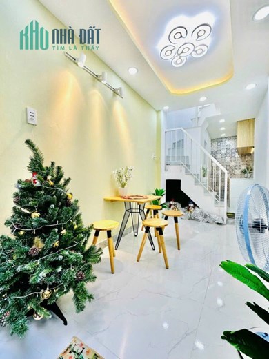 Nhà phố đẹp rẻ 1 trệt 2 lầu Phan Tây Hồ Phú Nhuận TP.HCM chỉ 2.38 tỷ