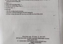ĐẤT ĐẸP - GIÁ TỐT - Kẹt Tiền Cần Bán Gấp Lô Đất Vị Trí Đẹp Tại An Biên - Kiên Giang