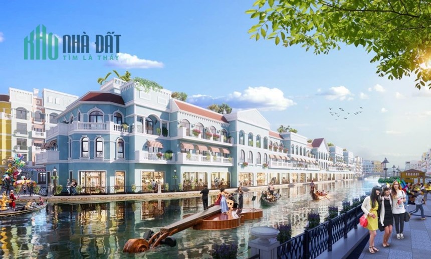 Shop thương mại Mega Grand World Hà Nội - Quỹ căn mặt sông Venice độc quyền giá tốt