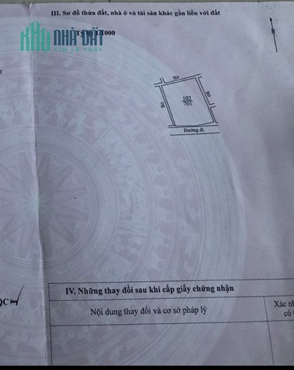 Bán lô đất 700m2 Mặt tiền đường vào khu kinh tế Cảng Chân Mây Lăng Cô