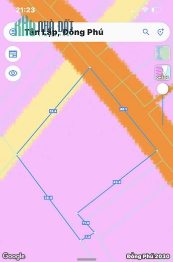 ĐẤT MẶT TIỀN - SIÊU GIẢM GIÁ Tại : Ấp 4, Xã Tân Lập, Huyện Đồng Phú, Tỉnh Bình Phước