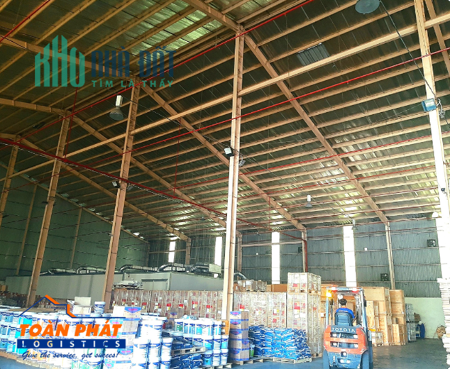 Thuê kho chứa hàng tại Bình Dương, Hồ Chí Minh. Đủ dịch vụ xếp dỡ tại kho, linh hoạt diện tích thuê