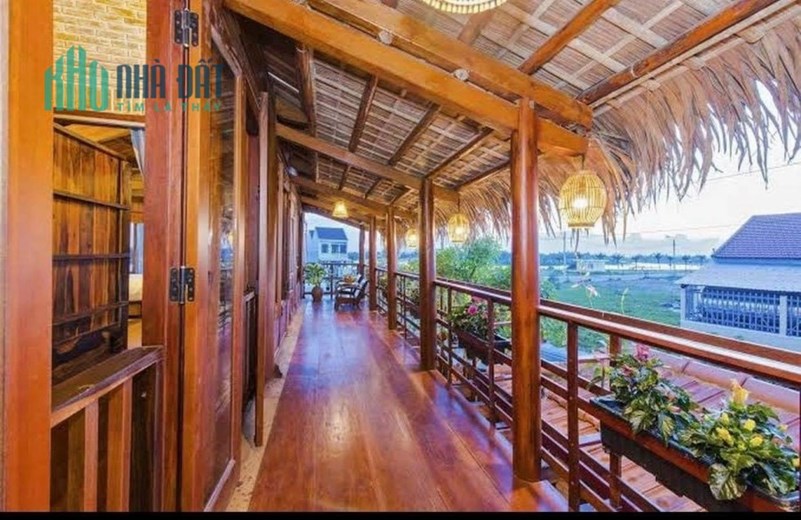 Villa Gỗ Triệu Quốc Đạt  Cẩm An Hội An, diện tích 200m2, 2 tầng, giá 9.5 tỷ