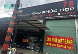 Cần Cho Thuê Mặt Tiền 78B Đại Lộ Bình Dương
