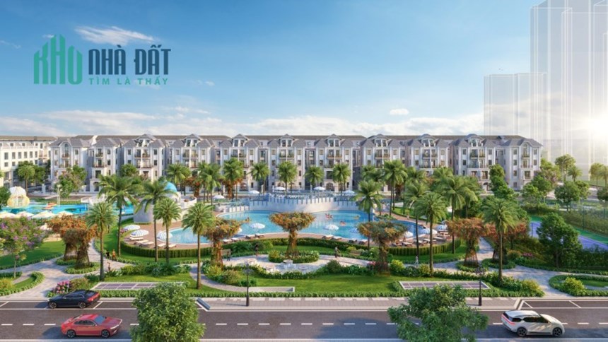 Shophouse liền kề 68m2 đối diện chung cư dãy TĐ11 tiềm năng kinh doanh tốt nhất Vinhomes Ocean Park