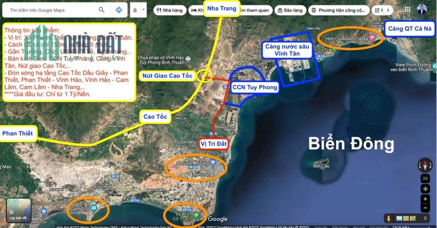 Bán lô đất biệt thự biển Liên Hương - Bình Thuận giá rẻ đầu tư, LH: 038 400 2345