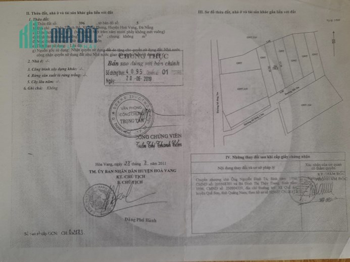 CHÍNH CHỦ CẦN BÁN NHANH Căn Nhà Vị Trí Đắc Địa Tại Hoà Phong, Hoà Vang, TP Đà Nẵng