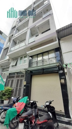 Nhà 6 tầng nở hậu chợ Hoa Hồ Thị Kỷ P1Q10. Giá 12,9 tỷ TL