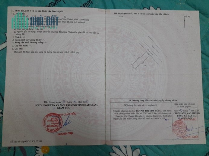 Chủ đứng  bán Lô Đất Nền Đường số 3 KDC Đông Phú - Châu Thành- Hậu Giang