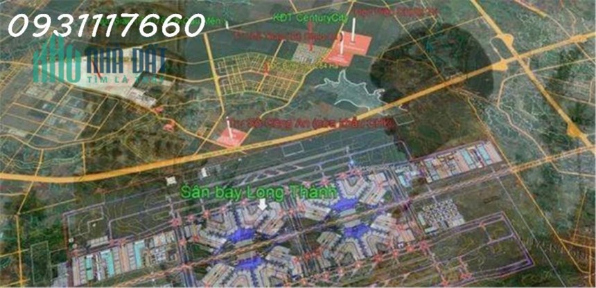 Century City - Đón đầu sân bay Quốc tế Long Thành giá 16 triệu/m2 Chiết khấu lên đến 30 chỉ vàng