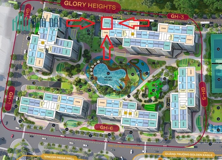 👉 BÁN CĂN HỘ 2 PHÒNG NGỦ 69M2 GLORY HEIGHTS VINHOMES QUẬN 9👈